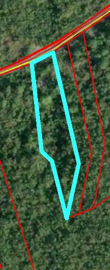 Satellite map with the boundary of Lot #02